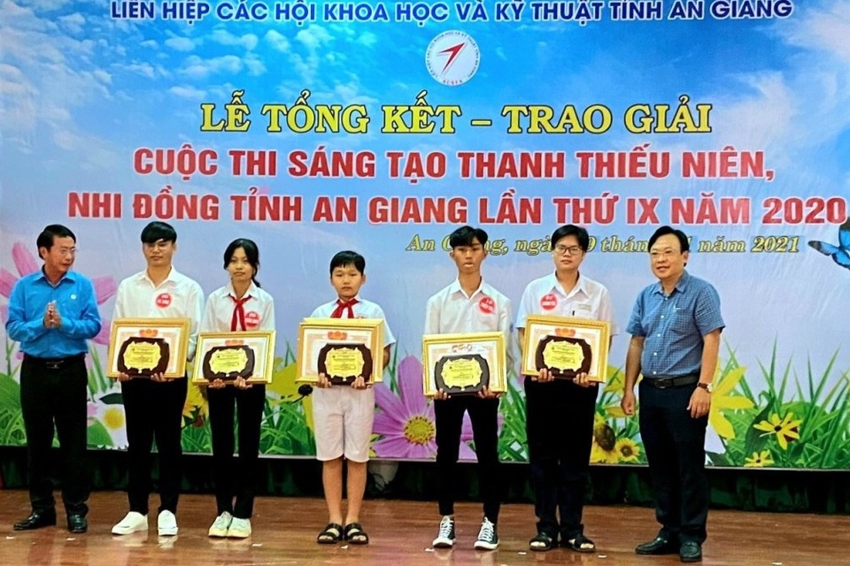 31 sản phẩm xuất sắc tại Hội thi sáng tạo thiếu niên, nhi đồng An Giang - 1