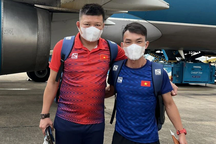 Những VĐV Việt Nam đầu tiên tới Campuchia dự SEA Games