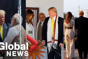 Tổng thống Trump thăm đền Taj Mahal nổi tiếng tại Ấn Độ