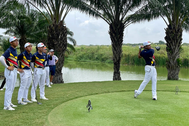 Đội tuyển golf Việt Nam tự tin hướng đến SEA Games 32