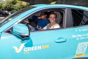 Green SM ra mắt dịch vụ taxi thuần điện tại Đan Mạch