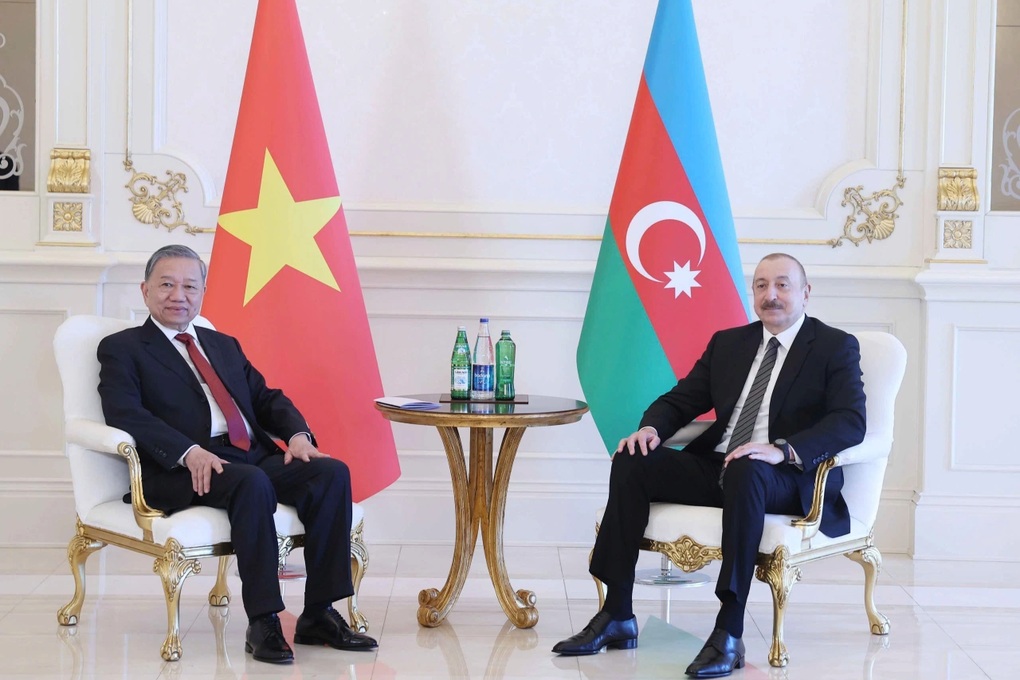 Lễ đón Tổng Bí thư Tô Lâm thăm cấp Nhà nước tới Azerbaijan - 6 Lễ đón Tổng Bí thư Tô Lâm thăm cấp Nhà nước tới Azerbaijan - 6
