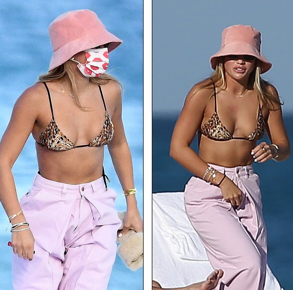 Sofia Richie tình tứ trai lạ trên biển - 6 Sofia Richie tình tứ trai lạ trên biển - 6