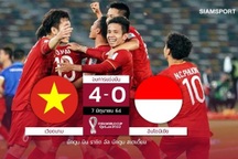 Báo Thái Lan: "Đội tuyển Việt Nam thăng hoa nhờ dấu ấn của HLV Kiatisuk"