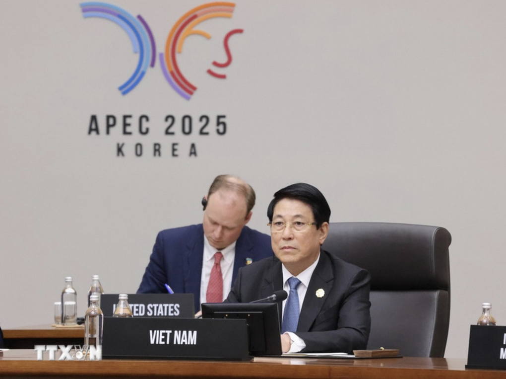 Chủ tịch nước Lương Cường gặp Tổng Bí thư, Chủ tịch nước Trung Quốc Tập Cận Bình - 1