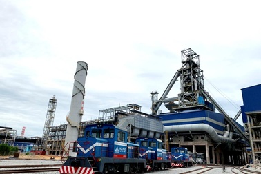 Lò cao số 4 Khu liên hợp gang thép Hòa Phát Dung Quất dự kiến hoạt động đầu năm 2021