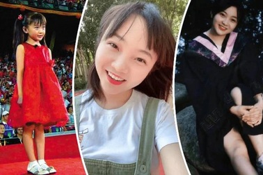 Hình ảnh "bé gái Olympic" Lâm Diệu Khả trong lễ tốt nghiệp Đại học