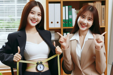 Dân công sở giảm cân thành công: Chiến thuật tranh thủ từng phút xen kẹt