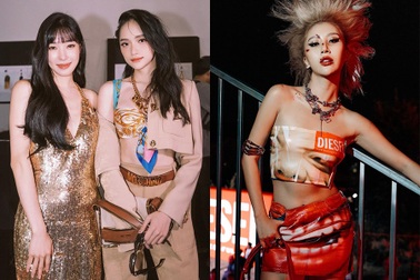 Hương Giang, Quỳnh Anh Shyn sành điệu không kém cạnh dàn sao châu Á