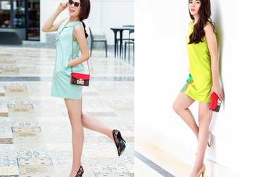 Hoa hậu Kỳ Duyên sành điệu xuống phố