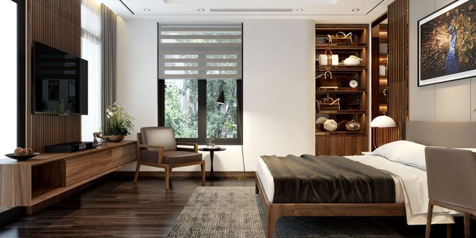 Ý tưởng thiết kế nội thất phòng ngủ diện tích 15m² với tổng chi phí 20 triệu đồng - Ảnh 9. Ý tưởng thiết kế nội thất phòng ngủ diện tích 15m² với tổng chi phí 20 triệu đồng - Ảnh 9.