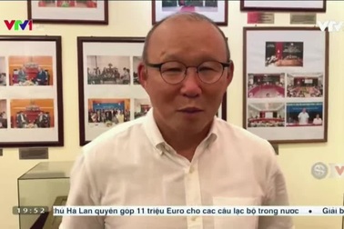 Thầy Park Hang Seo vẫn  làm việc ở VFF hàng ngày