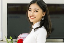 Nữ đại sứ xinh đẹp, thích làm thiện nguyện trường THPT Trần Phú