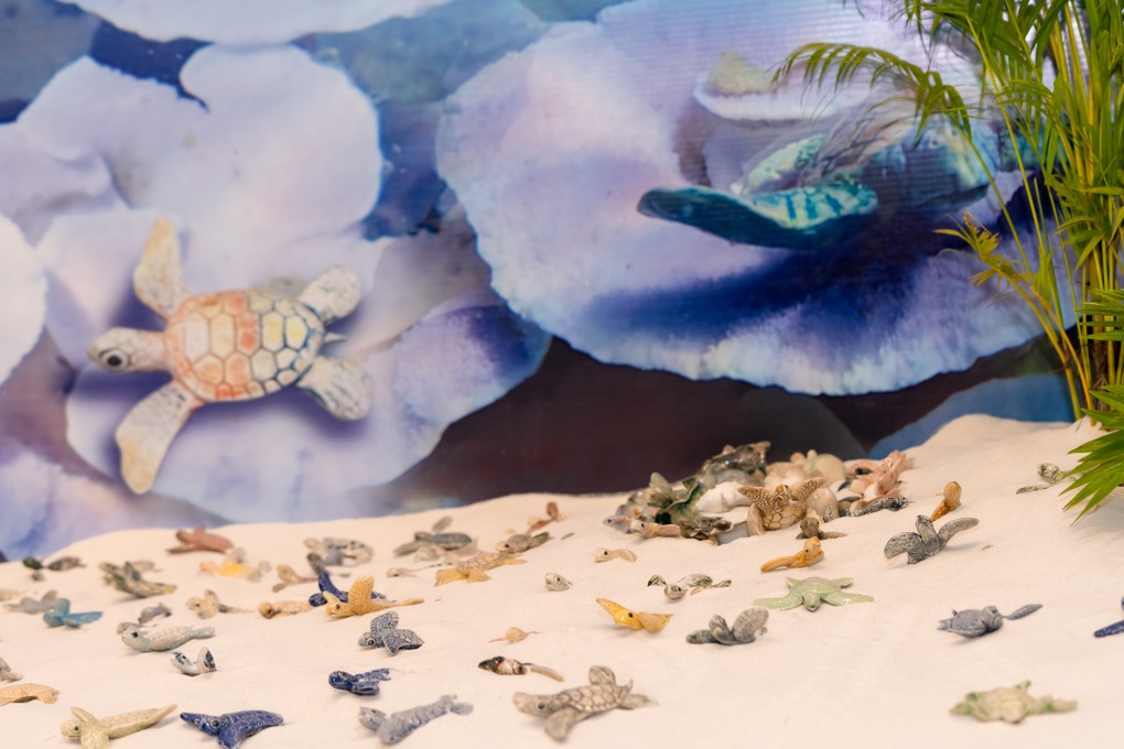 Ấn tượng triển lãm Phiêu cùng với 1.001 rùa biển bằng gốm - 2