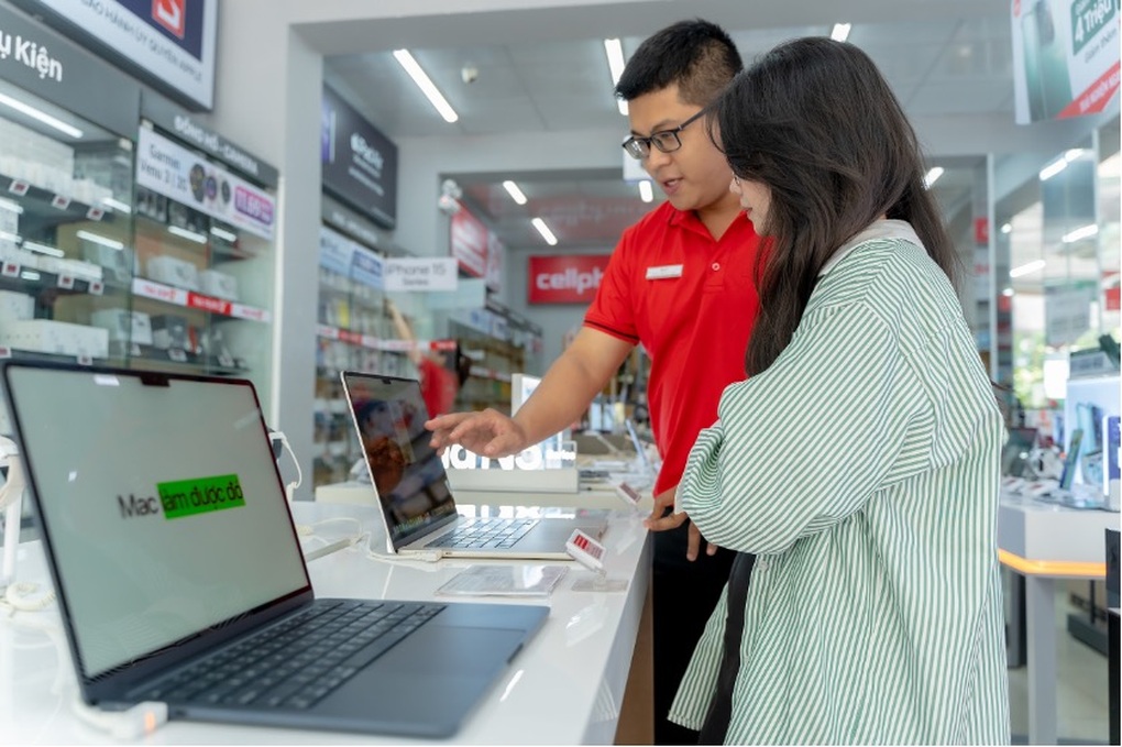 CellphoneS mở bán Macbook Air M3, ưu đãi cho khách hàng lên đời máy còn hơn 24 triệu đồng - 4 CellphoneS mở bán Macbook Air M3, ưu đãi cho khách hàng lên đời máy còn hơn 24 triệu đồng - 4