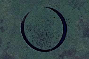 Bí ẩn hòn đảo tựa "vầng trăng khuyết" ở Argentina