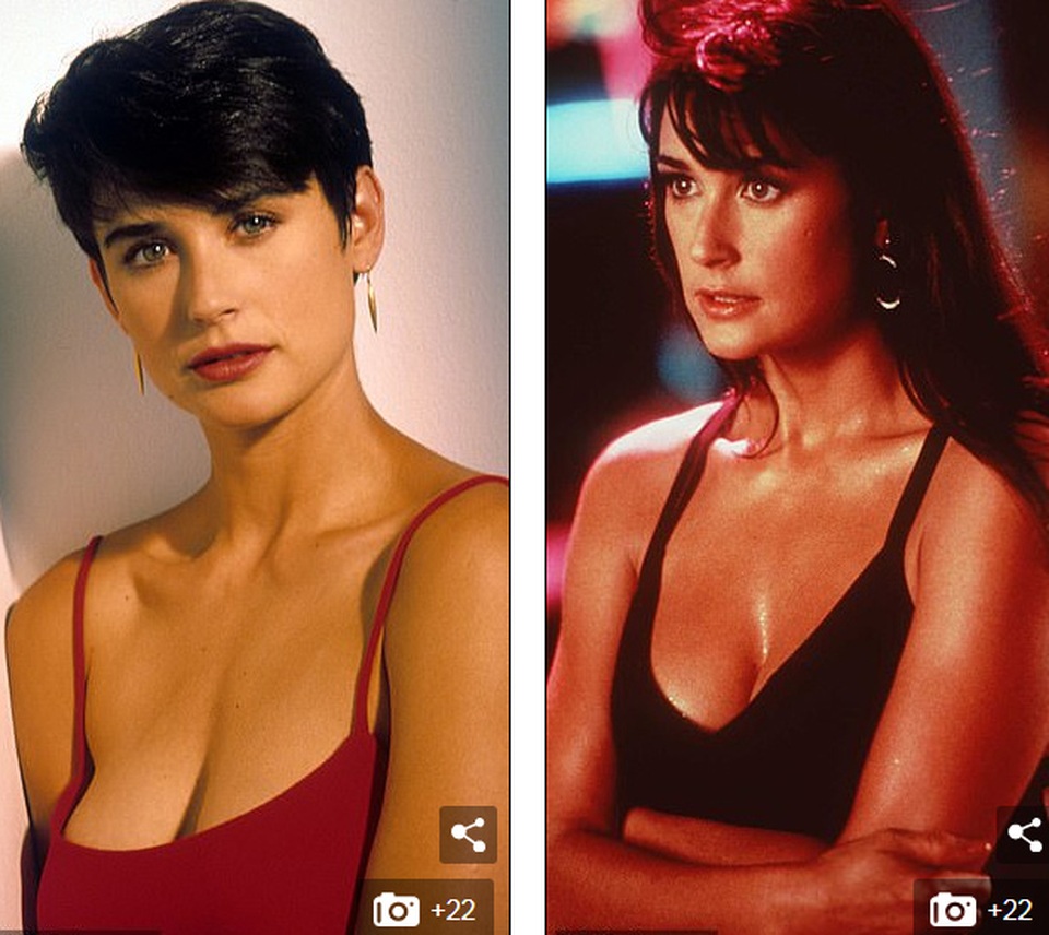Lộ mặt sưng phồng kỳ dị, Demi Moore bị nghi phẫu thuật thẩm mỹ - 6 Lộ mặt sưng phồng kỳ dị, Demi Moore bị nghi phẫu thuật thẩm mỹ - 6