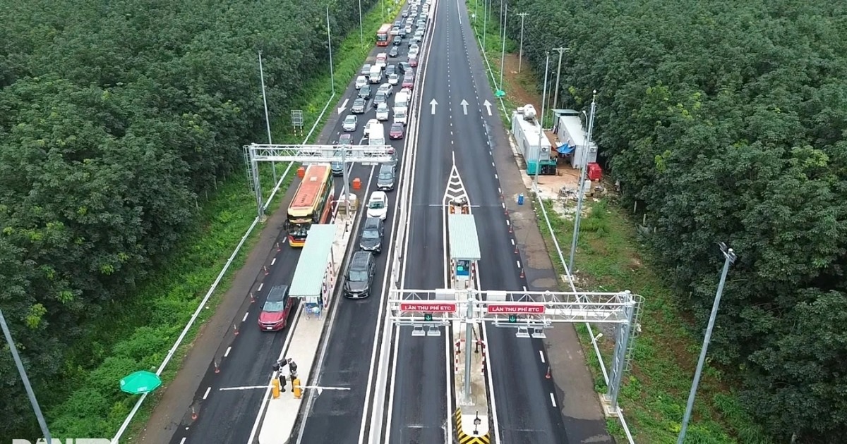 View - Cao tốc Phan Thiết - Dầu Giây thiếu kinh phí vận hành, bảo trì | Báo Dân trí