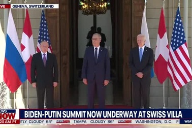 Tổng thống Thụy Sĩ đón lãnh đạo Nga - Mỹ