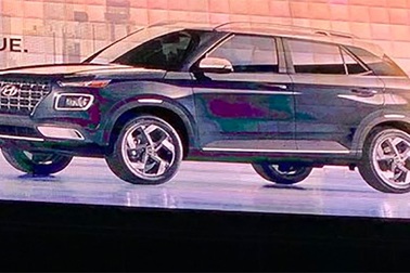 Hyundai Venue lộ diện trước giờ G