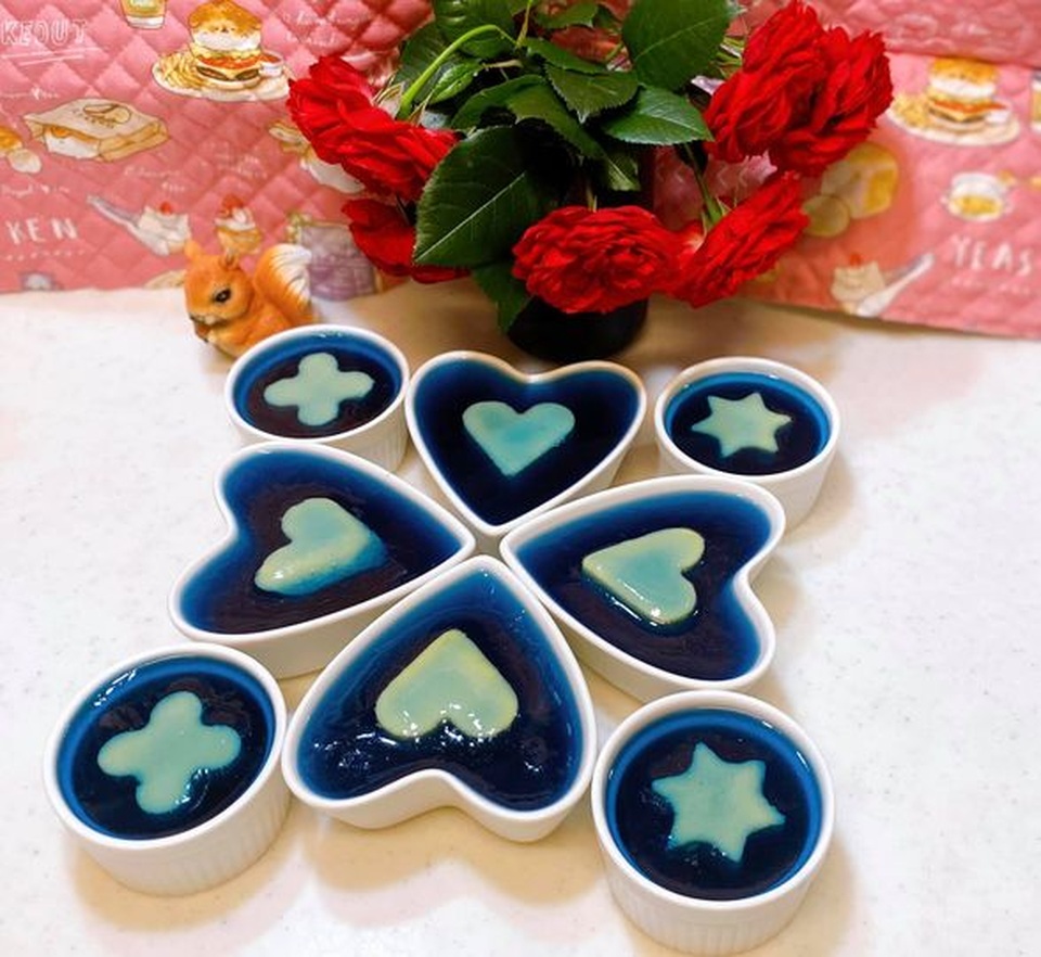 Độc đáo với công thức rau câu bánh flan - 2 Độc đáo với công thức rau câu bánh flan - 2