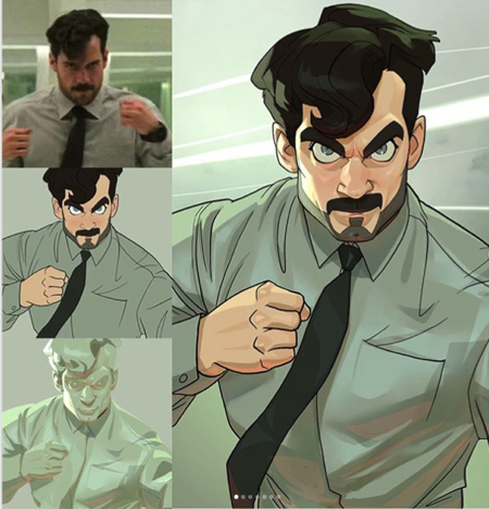 Ngắm phiên bản hoạt hình của các “sao” đình đám - 14 Ngắm phiên bản hoạt hình của các “sao” đình đám - 14