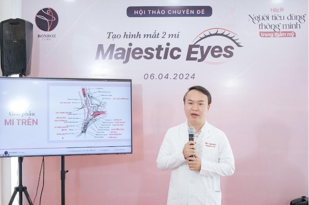 Majestic Eyes - Tạo hình mí mắt không cắt chỉ tại phòng khám BonBoz - 1