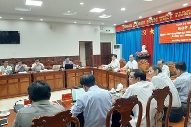 Đại hội Đảng bộ tỉnh Sóc Trăng không nhận hoa chúc mừng