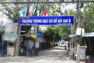Hiệu trưởng THCS Giá Rai B làm chưa đúng quy định của Bộ Giáo dục
