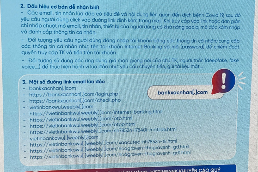 Thêm một người dùng Vietinbank bị lừa mất 7,5 triệu đồng - 2 Thêm một người dùng Vietinbank bị lừa mất 7,5 triệu đồng - 2