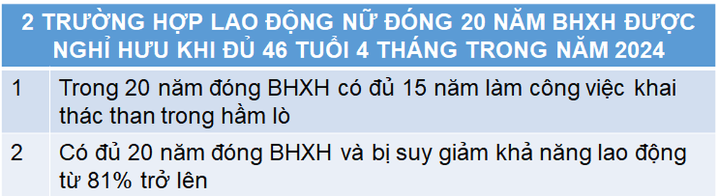 Thời điểm lao động nữ sinh năm 1972 có thể nghỉ hưu sớm - 3 Thời điểm lao động nữ sinh năm 1972 có thể nghỉ hưu sớm - 3