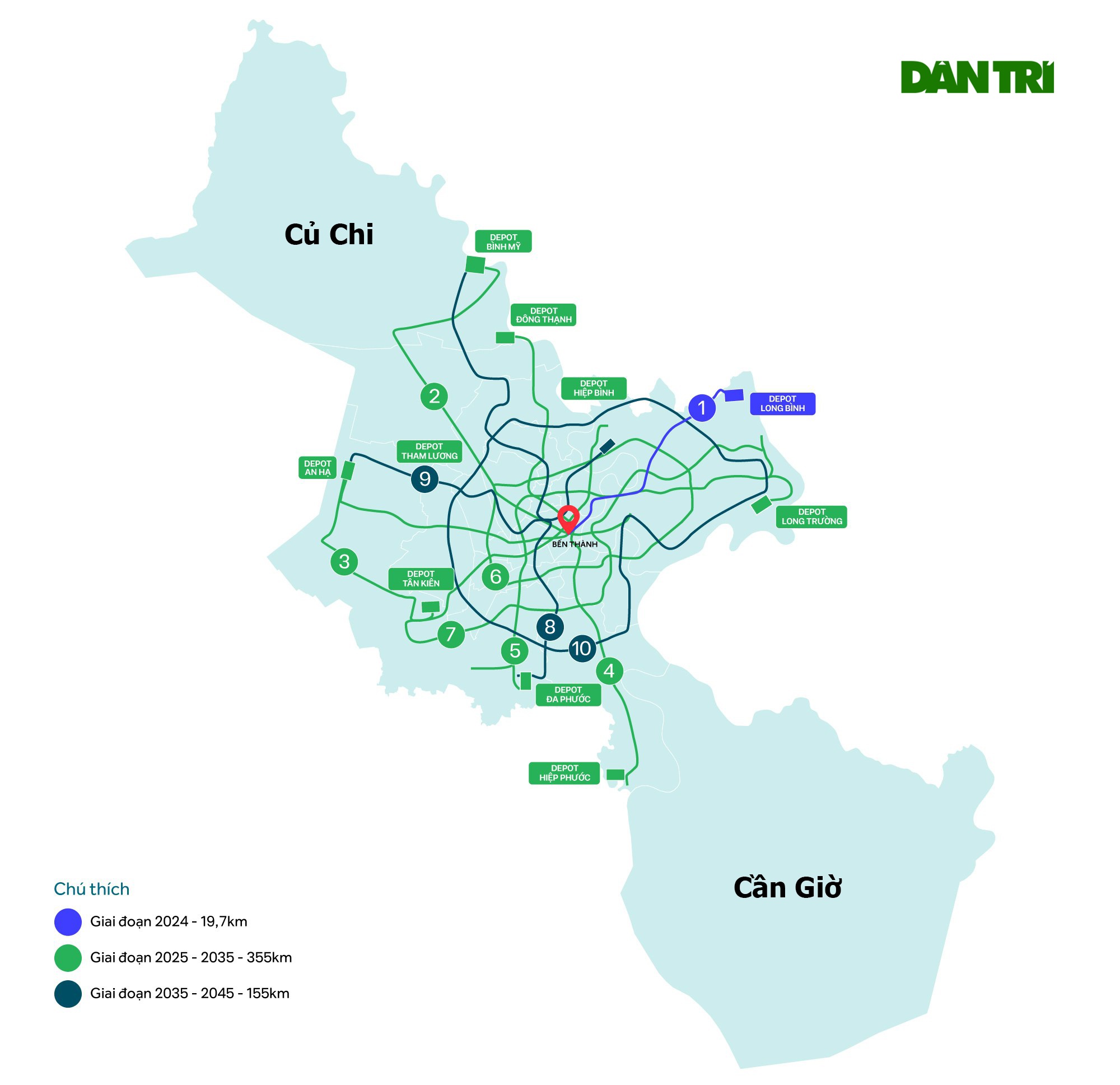 Cần Giờ, Củ Chi sẽ thay đổi thế nào khi có tuyến metro? - 1