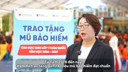 Honda Việt Nam lan tỏa thói quen đội mũ bảo hiểm đạt chuẩn