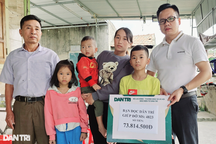 Hơn 300 triệu đồng đến với người đàn ông bị cắt cụt chân sau vụ nổ