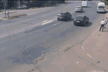 Một tài xế "chịu chơi"