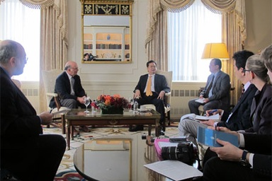 Phát triển quan hệ hợp tác Việt - Mỹ không nhằm chống nước thứ ba nào khác