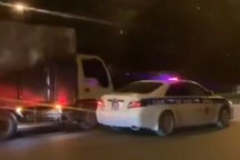 Tạm giữ hình sự tài xế xe tải "đuổi bắt" với CSGT trên đại lộ Thăng Long