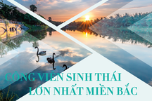 Một vòng dạo quanh công viên sinh thái lớn nhất miền Bắc