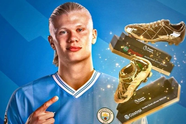 Erling Haaland lập kỷ lục ấn tượng ở giải Ngoại hạng Anh