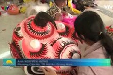 Nghề làm lân tạo hồn cho Tết trung thu