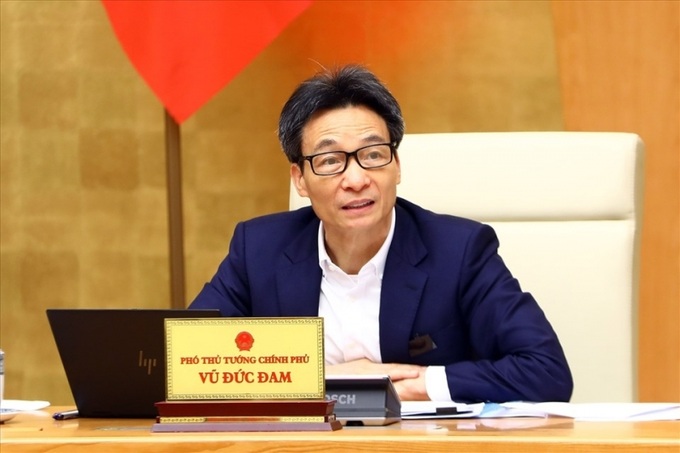 Phó Thủ tướng Vũ Đức Đam chủ trì cuộc họp.