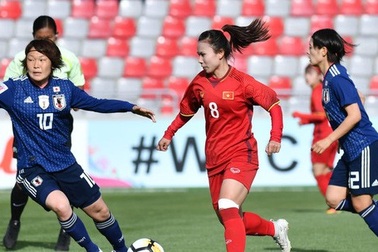 Thua Nhật Bản, đội tuyển bóng đá nữ Việt Nam đứng thứ hai bảng C