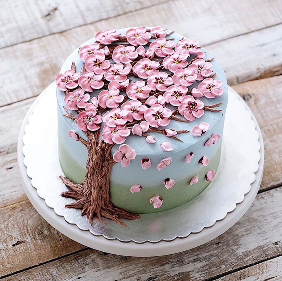 Những chiếc bánh kem tuyệt đẹp “chỉ muốn ngắm, không nỡ ăn” - 8 Những chiếc bánh kem tuyệt đẹp “chỉ muốn ngắm, không nỡ ăn” - 8