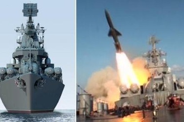 Tuần dương hạm Moskva nhận nhiệm vụ hỗ trợ Pháp