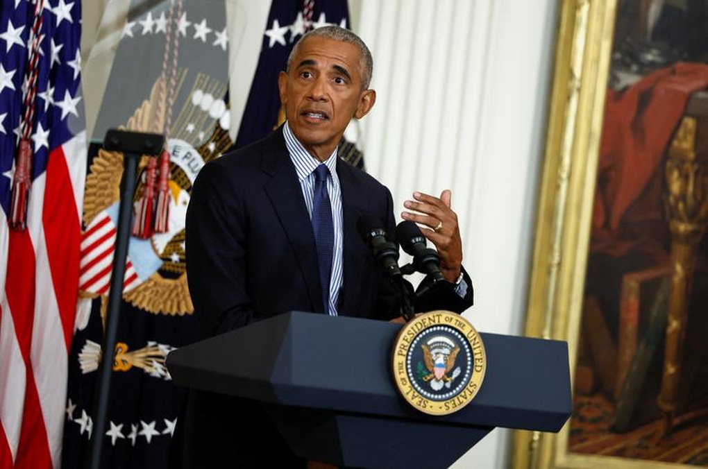 Công bố tranh chân dung vợ chồng cựu Tổng thống Obama tại Nhà Trắng - 8 Công bố tranh chân dung vợ chồng cựu Tổng thống Obama tại Nhà Trắng - 8