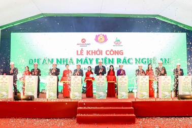 AMACCAO khởi công điện rác Nghệ An công nghệ cao với quy mô lớn nhất miền Trung