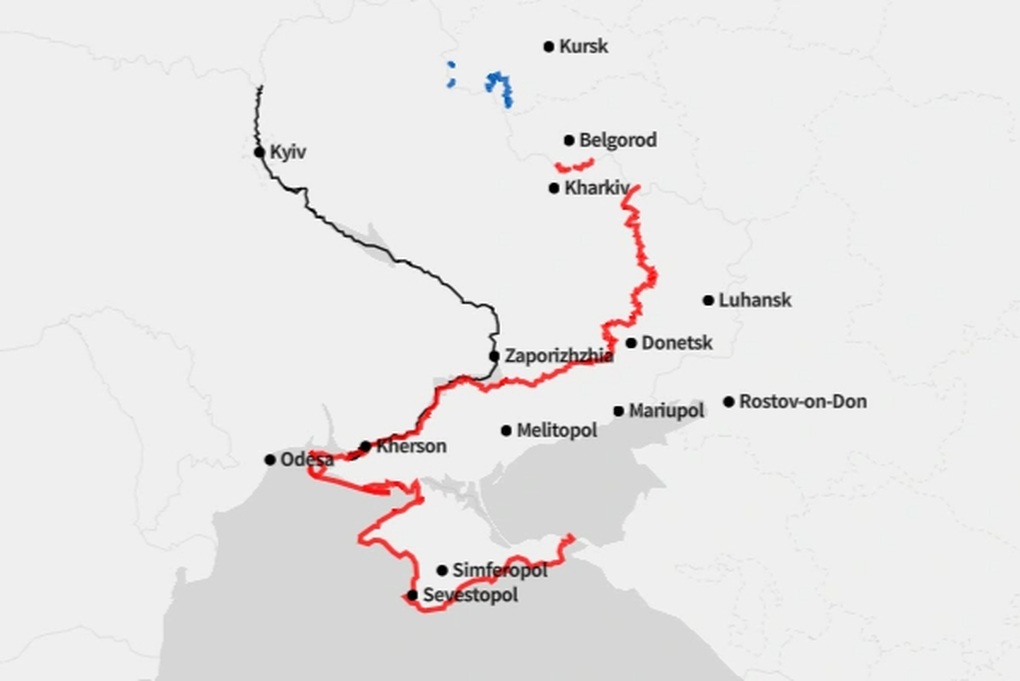 Nga chọc thủng phòng tuyến gần thị trấn chiến lược của Ukraine - 2 Nga chọc thủng phòng tuyến gần thị trấn chiến lược của Ukraine - 2