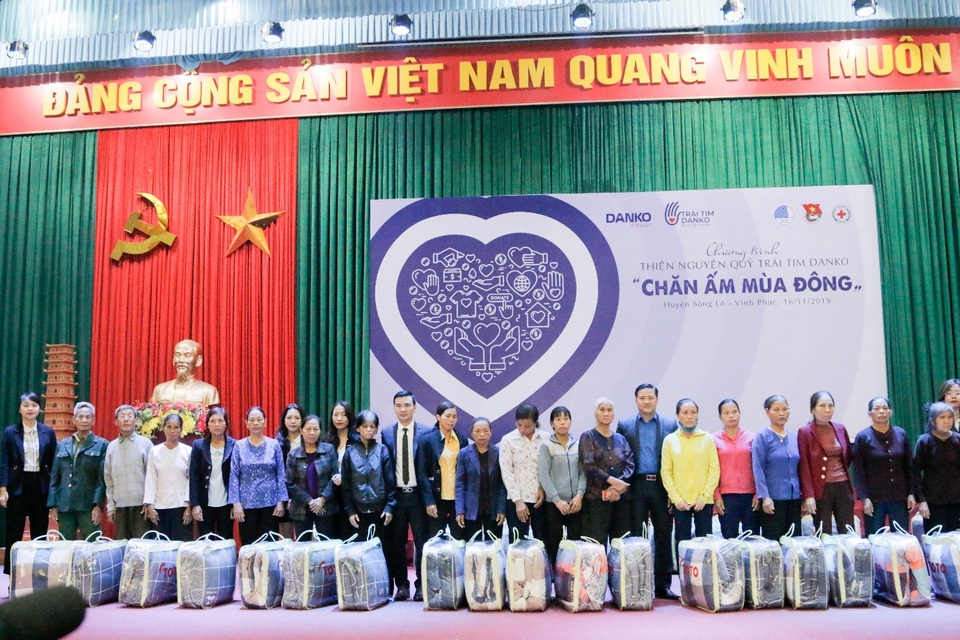 “Trái tim Danko” - Ấm áp chương trình thiện nguyện mùa đông tại huyện sông Lô, tỉnh Vĩnh Phúc - 1 “Trái tim Danko” - Ấm áp chương trình thiện nguyện mùa đông tại huyện sông Lô, tỉnh Vĩnh Phúc - 1