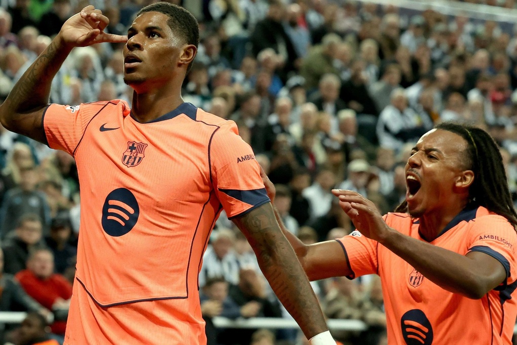 Rashford tỏa sáng rực rỡ, Barcelona xuất sắc hạ gục Newcastle - 1 Rashford tỏa sáng rực rỡ, Barcelona xuất sắc hạ gục Newcastle - 1