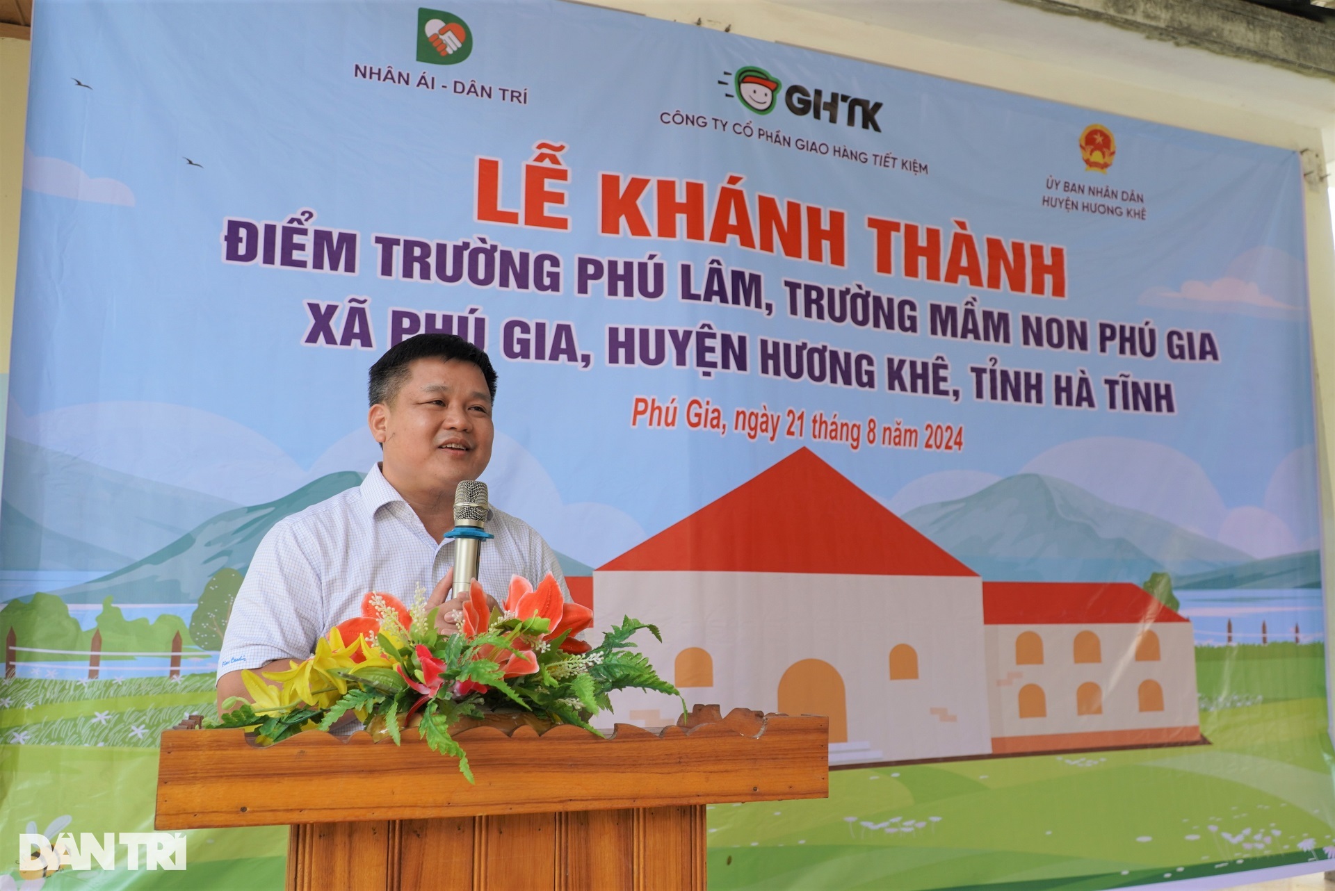 View - New school project completed for Ha Tinh kindergarten | DTiNews - Dan Tri International, the news gateway of Vietnam